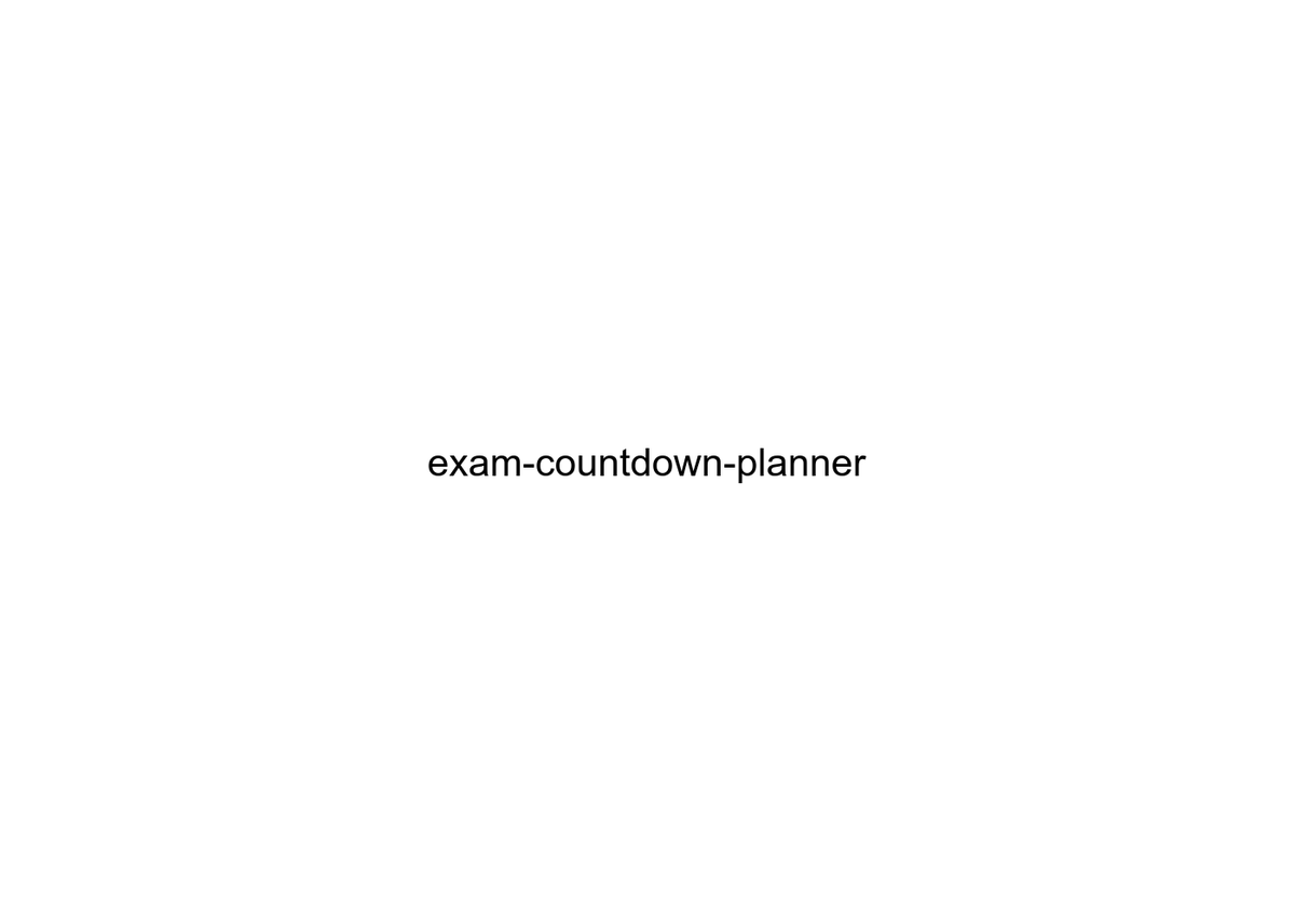 exam-countdown-planner