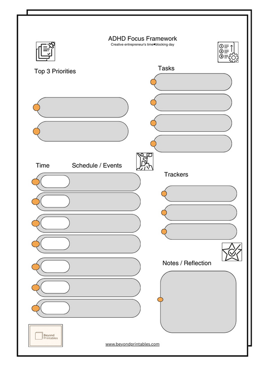 ADHD Focus Framework (Set)