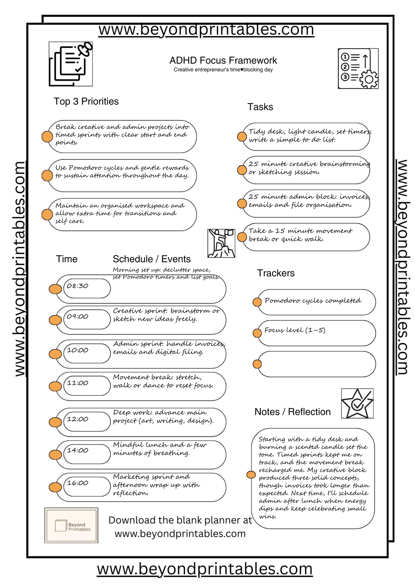 ADHD Focus Framework (Set)