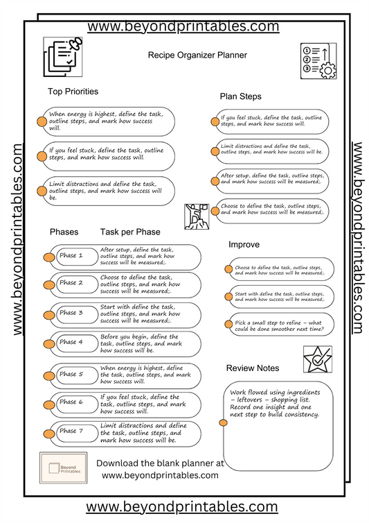 recipe-organizer-planner