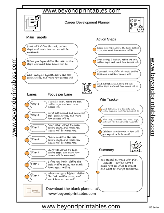 career-development-planner-us-p13 preview