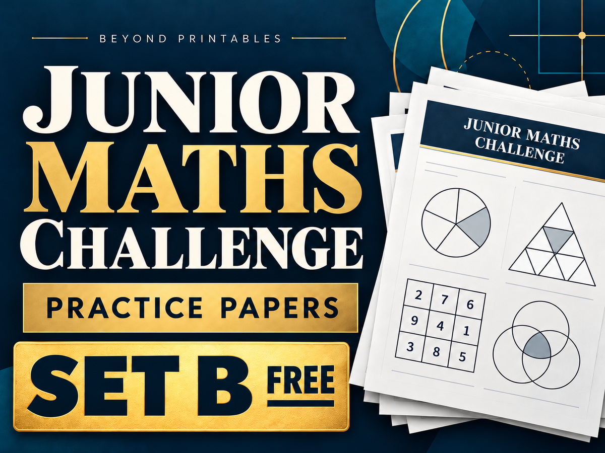 Junior Maths Challenge – Set B – FREE