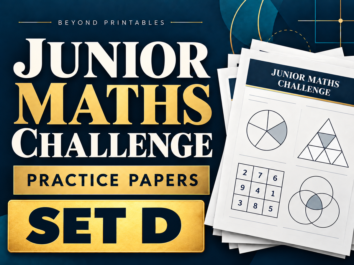 Junior Maths Challenge – Set D