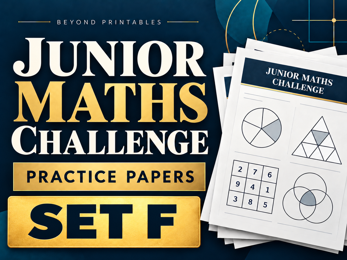 Junior Maths Challenge – Set F