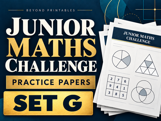 Junior Maths Challenge – Set G